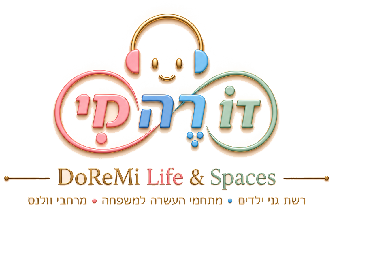 לוגו דו רה מי — רשת גני ילדים, מתחמי העשרה למשפחה ומרחבי וולנס